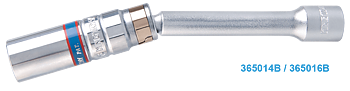 King Tony Ledad specialtändstiftshylsa 3/816 mm 12-kantig, 162 mm lång, KingTony