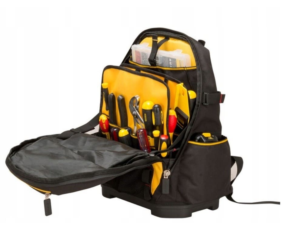 Verktygsryggsäck FatMax 50 Fickor 17L Vattentät Botten Laptop 1-95-611, STANLEY - 2