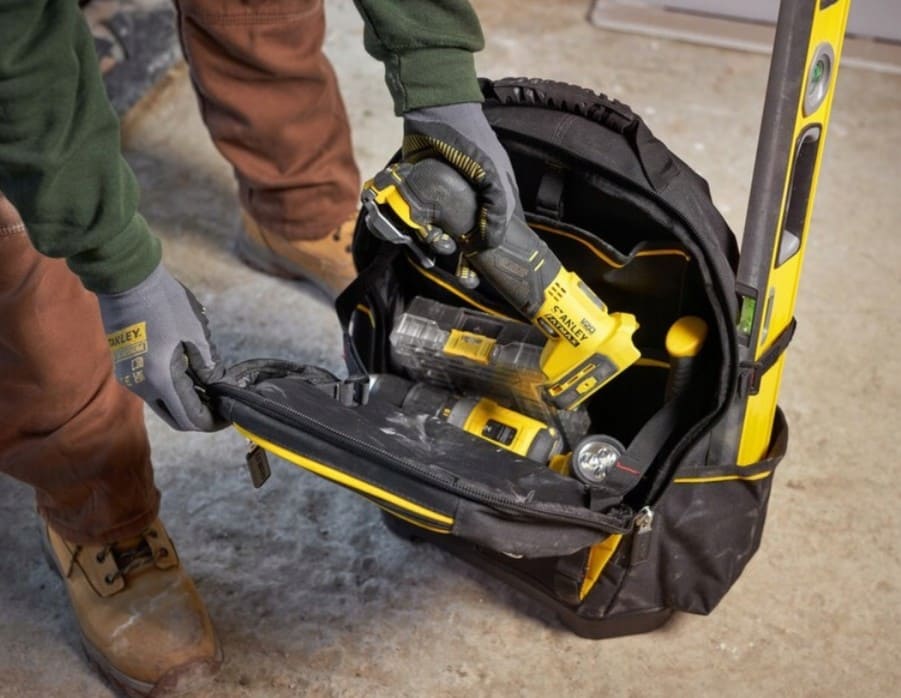 Verktygsryggsäck FatMax 50 Fickor 17L Vattentät Botten Laptop 1-95-611, STANLEY - 4