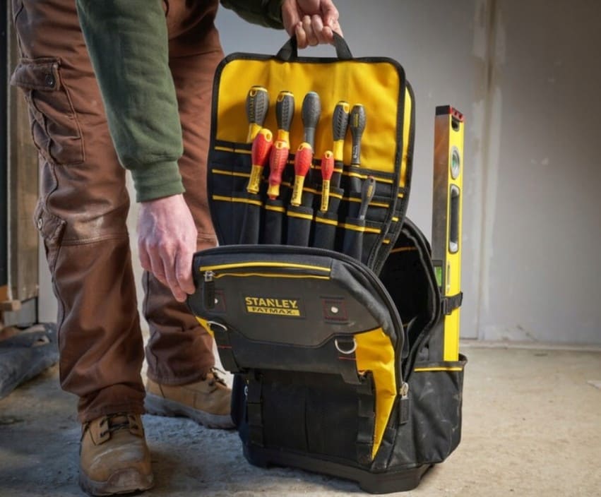 Verktygsryggsäck FatMax 50 Fickor 17L Vattentät Botten Laptop 1-95-611, STANLEY - 3