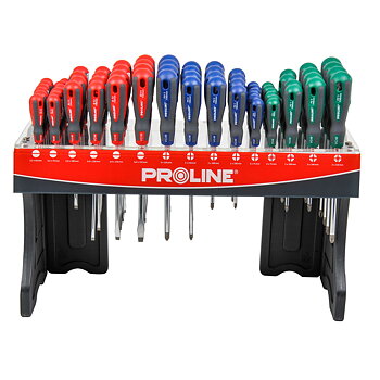 PROLINE TOOLS Skruvmejselsats 6-8 Delar, Proline