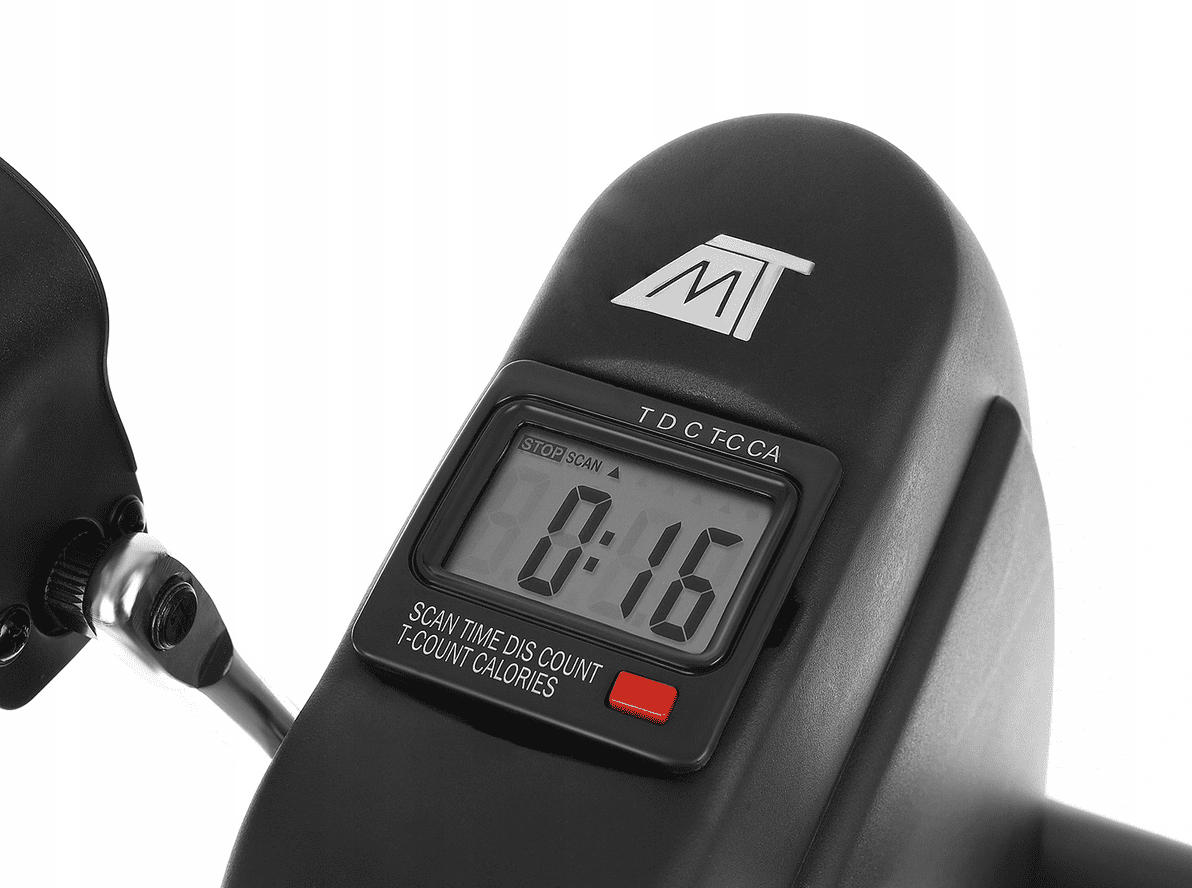 Rehabiliteringscykel 2-i-1 Mini Arm- och Benträning LCD-Display 100 kg - 11