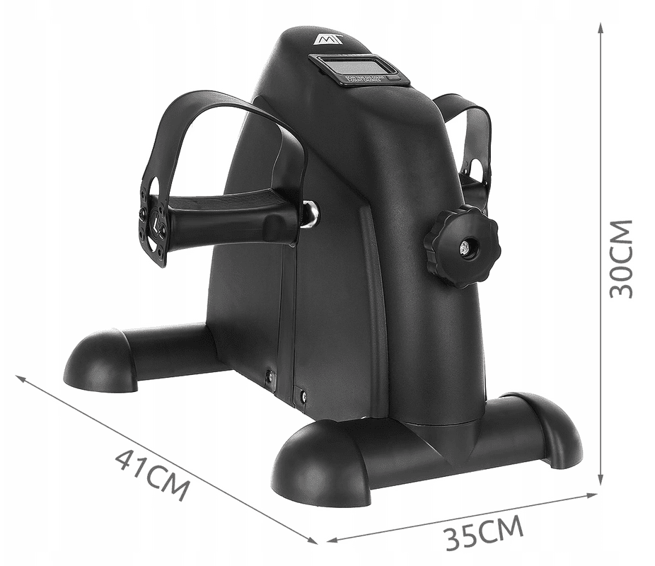 Rehabiliteringscykel 2-i-1 Mini Arm- och Benträning LCD-Display 100 kg - 5