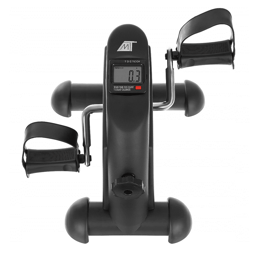 Rehabiliteringscykel 2-i-1 Mini Arm- och Benträning LCD-Display 100 kg - 8