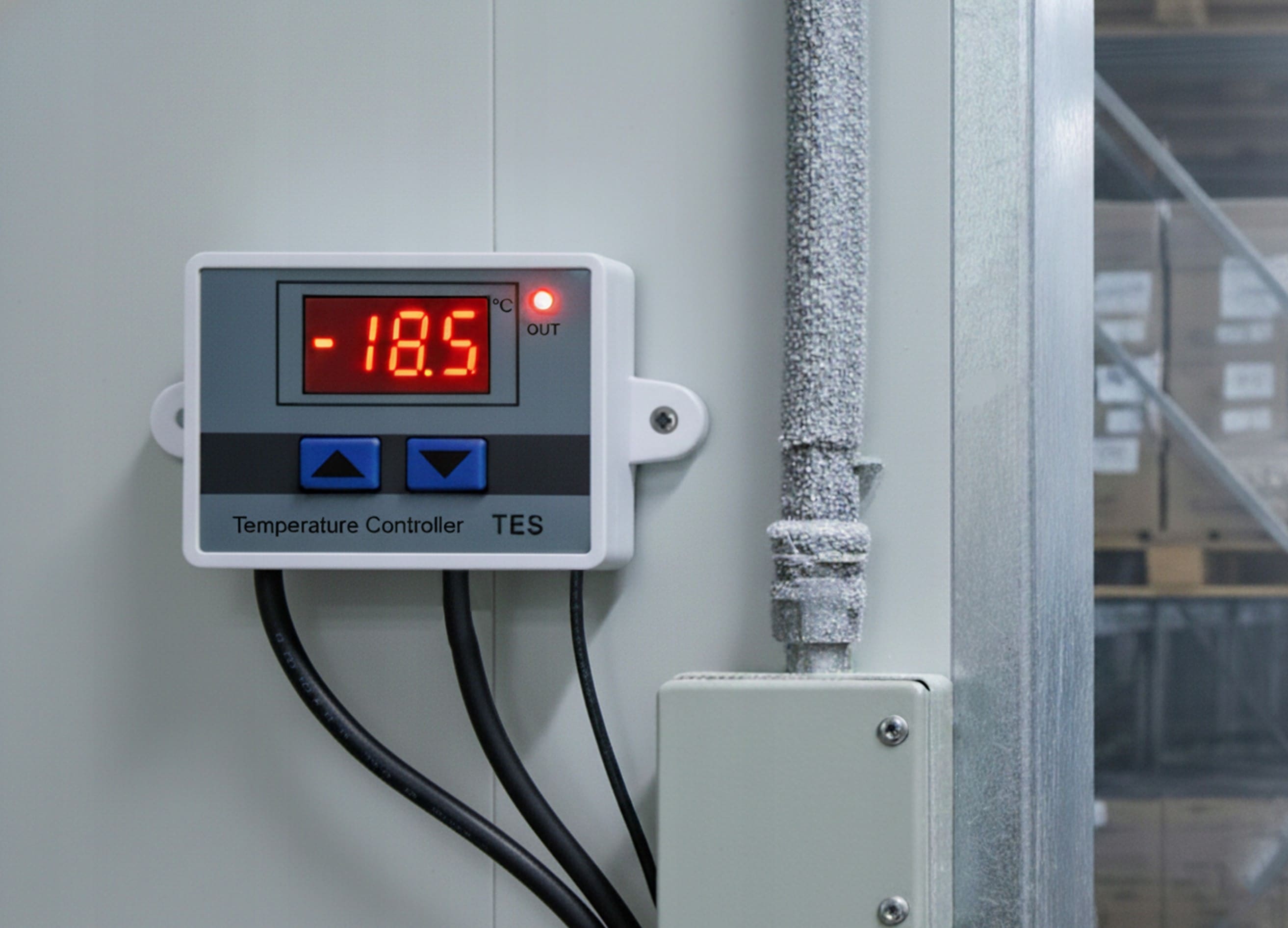 Övriga 3 Termostat Frostvakt Digital Plug-in 230V 1500W -55°C till 110°C Värme/Kyla TES-230V, Adelid - 5
