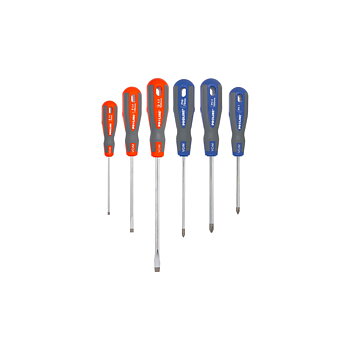 PROLINE TOOLS Skruvmejslar 6-delarsset, Soft-Touch, Proline