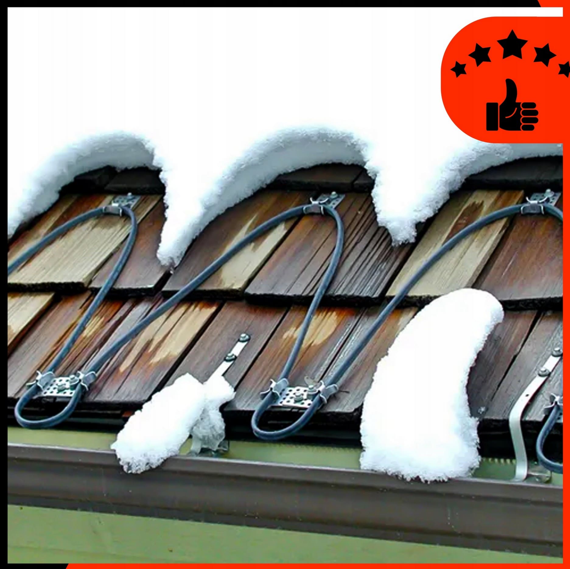 Värmekabel Frostvakt, Självreglerande 230V 10W/m IP68 med Stickkontakt 1-10m, profiHOT (Längd (m) : 5) - 3