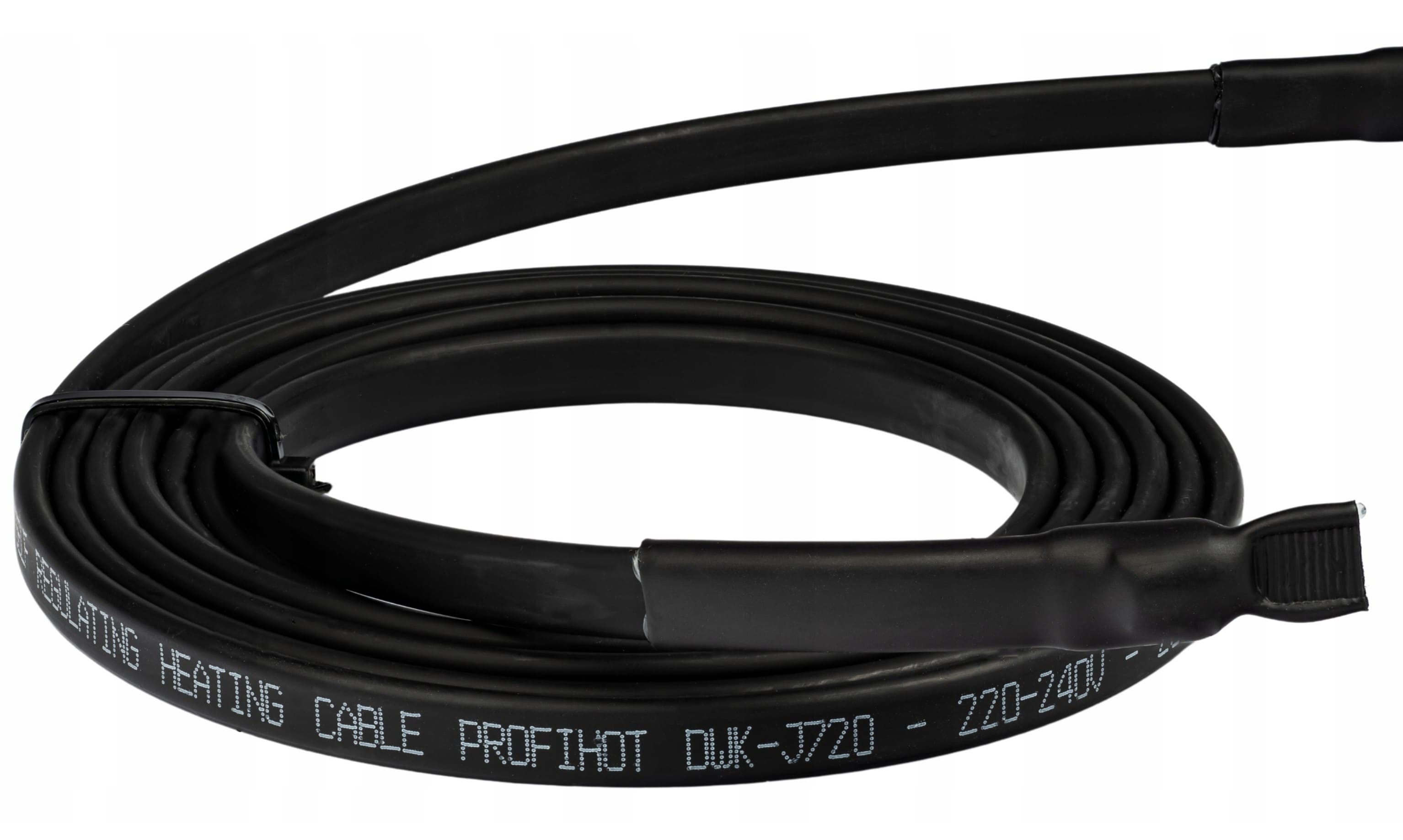Värmekabel Frostvakt, Självreglerande 230V 10W/m IP68 med Stickkontakt 1-10m, profiHOT (Längd (m) : 5) - 8