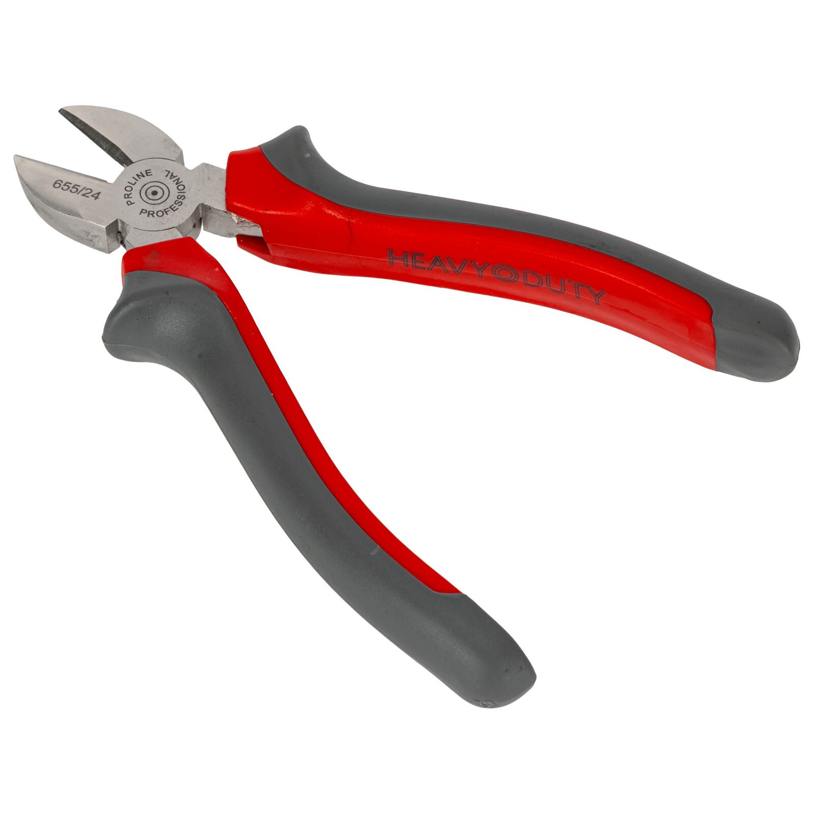 PROLINE TOOLS Sidavbitare 160 mm, Drop Forged, Härdat, Satin Finish, Heavy Duty Mörka Plast Handtag, Proline - 6