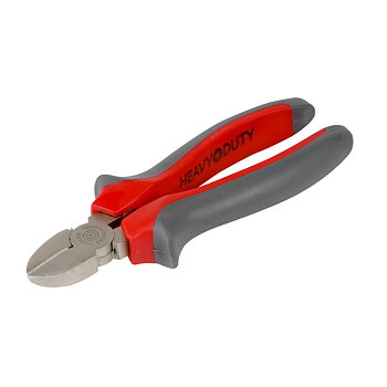 PROLINE TOOLS Sidavbitare 160 mm, Drop Forged, Härdat, Satin Finish, Heavy Duty Mörka Plast Handtag, Proline