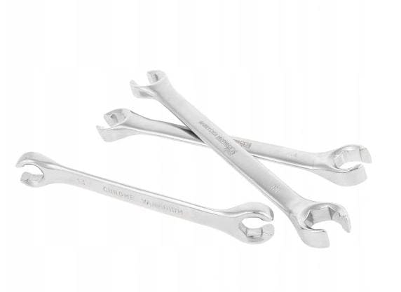 RICHMANN Bromsrörsnyckel, öppen ringnyckel 6 st. 8-18 mm CRV, Corona Richman Tools - 4