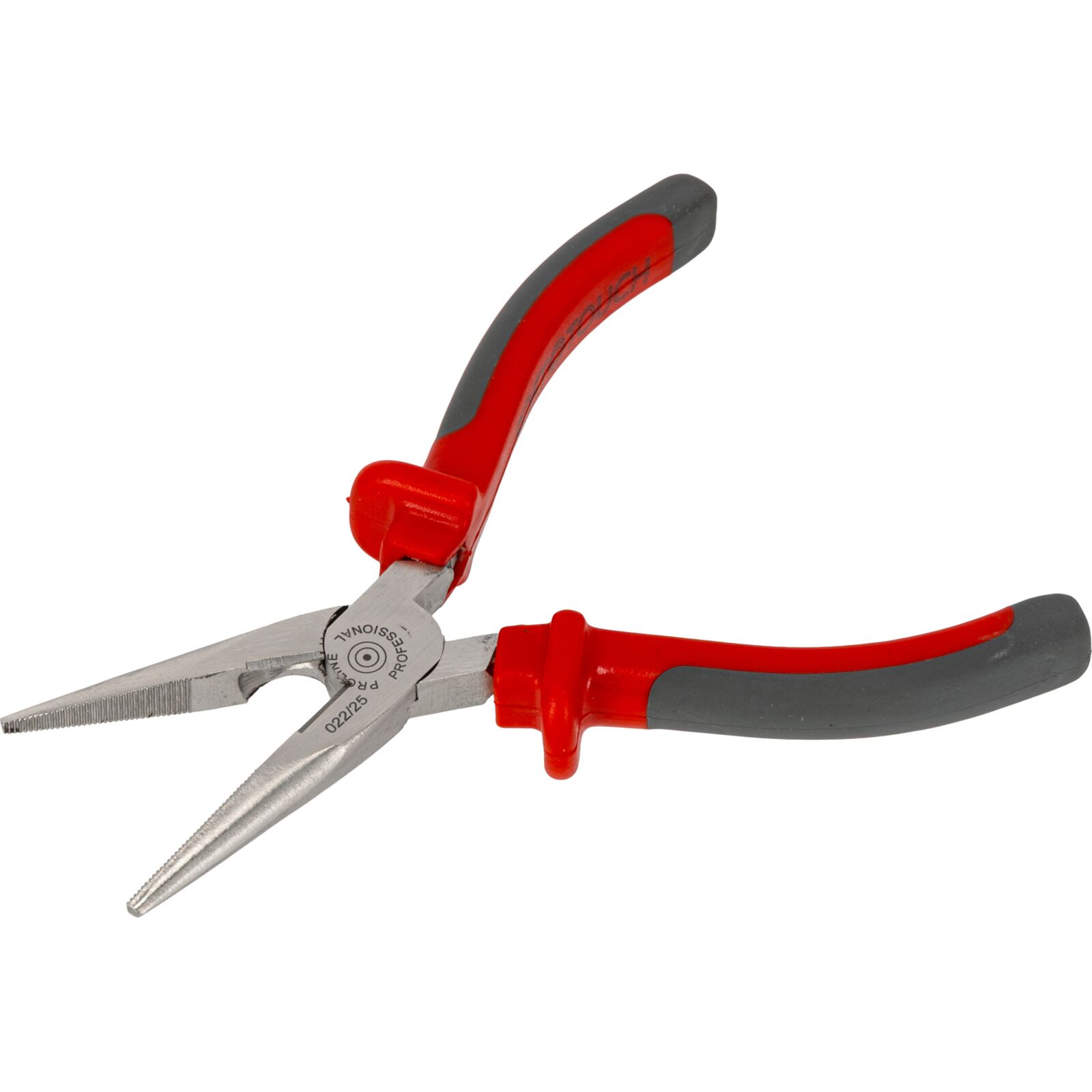 PROLINE TOOLS Flacktång 160 mm, l=160 mm, Räfflad, Drop Forged, Härdad, Sidoklippande, Satin Finish, Plast och Gummi, Proline - 2