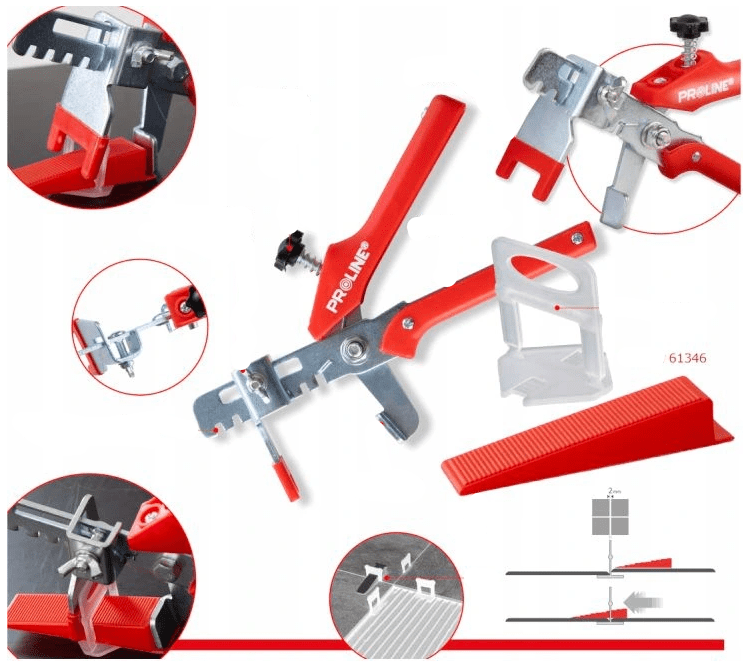 PROLINE TOOLS Tång Kakel / Klinker Leveling System, Proline - 2