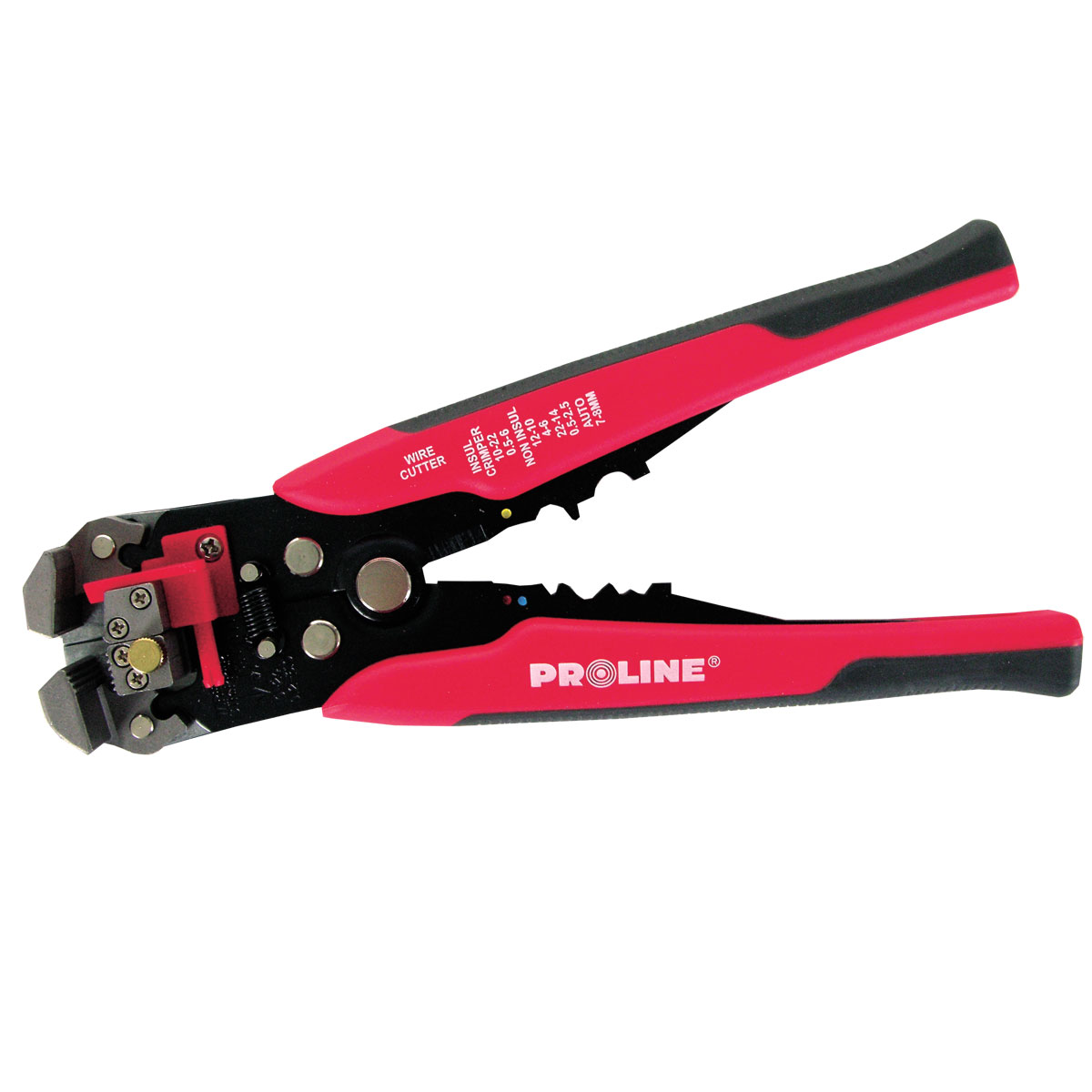 PROLINE TOOLS Automatisk Kabelskalare 0, 2-6, 0 mm², Kontakter 2-10 AWG, 7-8 mm, Proline