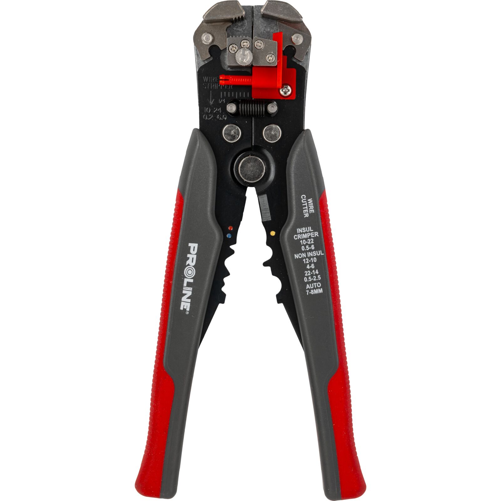 PROLINE TOOLS Automatisk Kabelskalare 0, 2-6, 0 mm², Kontakter 2-10 AWG, 7-8 mm, Proline - 2