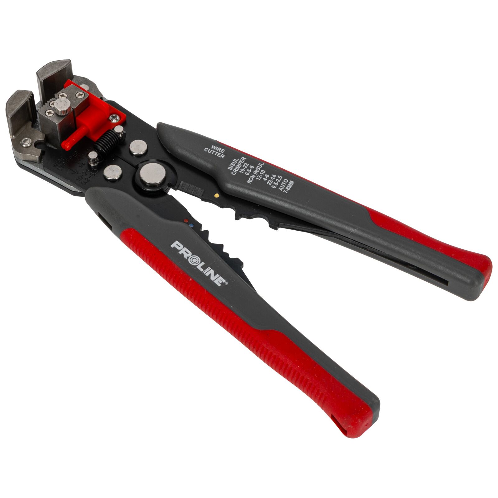 PROLINE TOOLS Automatisk Kabelskalare 0, 2-6, 0 mm², Kontakter 2-10 AWG, 7-8 mm, Proline - 4
