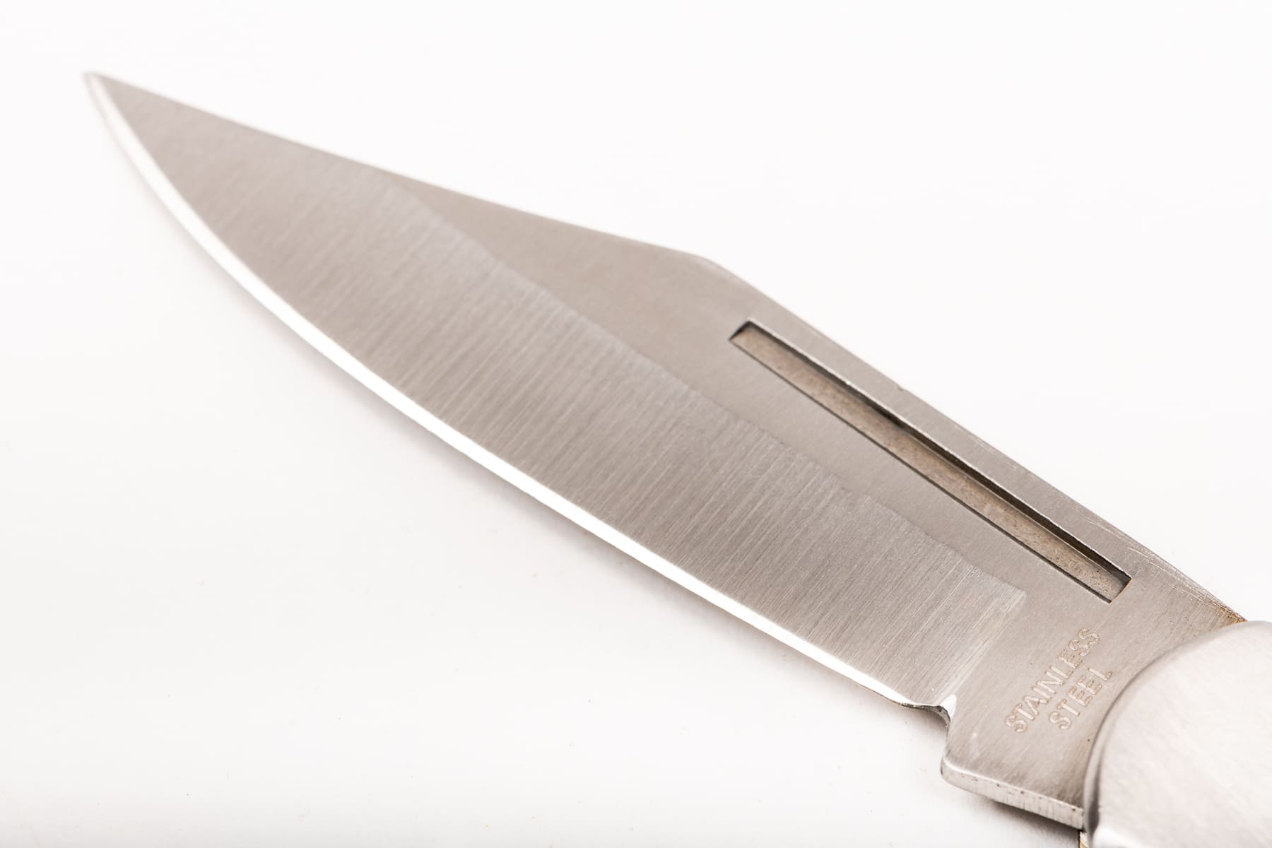 PROLINE TOOLS Universalkniv 80 mm, Hopfällbar med Trähandtag, Rostfritt Stål, Proline - 10