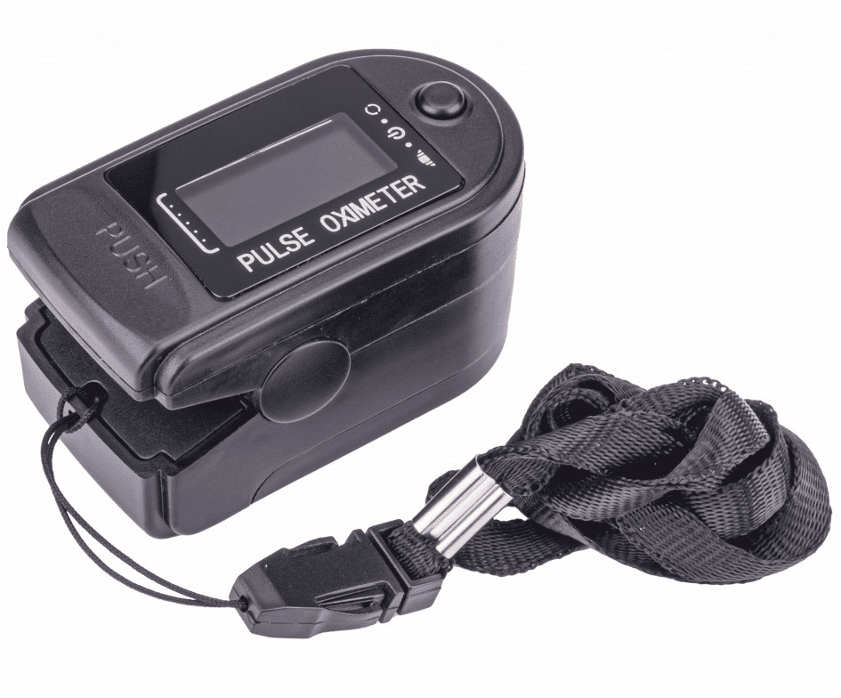 Pulsoximeter, syremätare, färg OLED display, 30-250bpm - 8