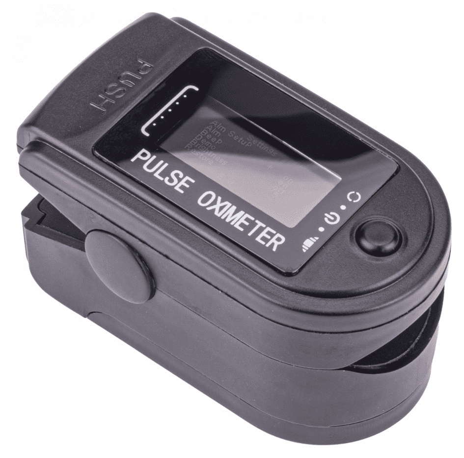 Pulsoximeter, syremätare, färg OLED display, 30-250bpm - 7