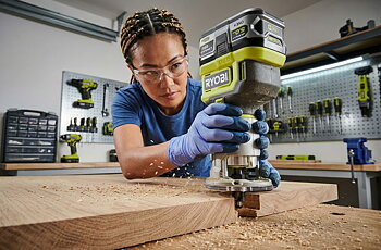 Sladdlös Kantfräs 18V ONE+ 20000-30000 RPM 6/6.35 mm, Ryobi