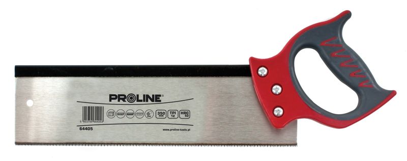 PROLINE TOOLS Ryggsåg 300 mm, Härdad, 10 TPI, Proline