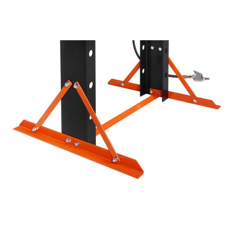 Hydraulisk Verkstadspress 20 Ton Glidande Kolv 8-Nivå Hylla Arbetsdjup 0–950 mm Hydraulpress, Kraft&Dele KD5876 - 9