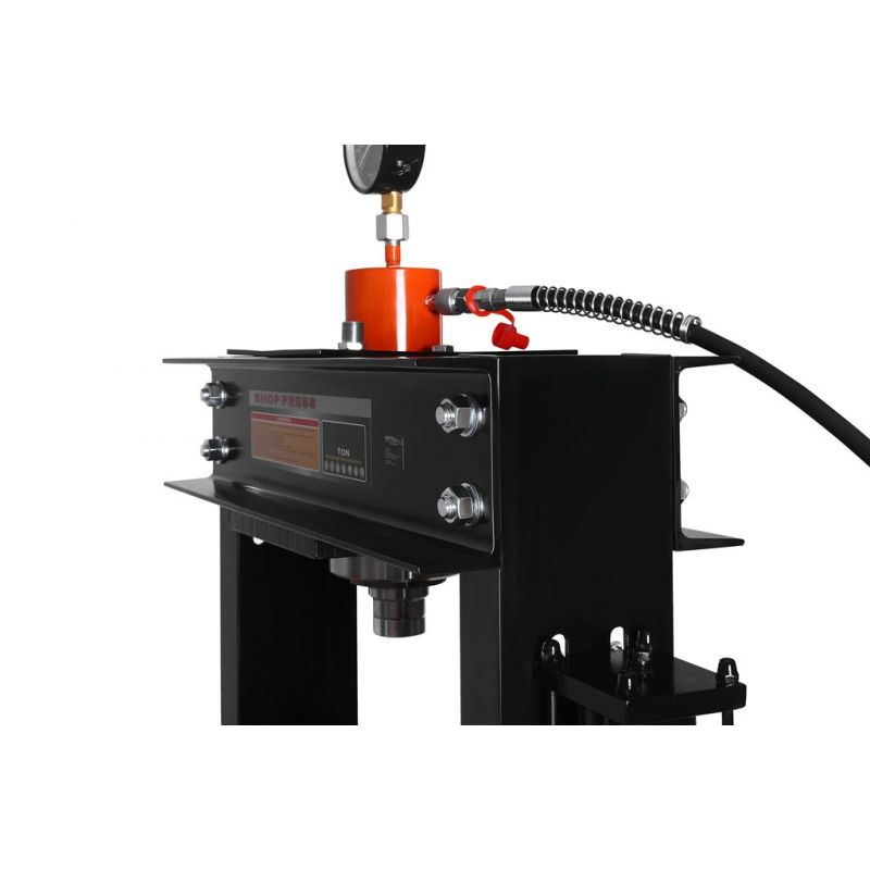 Hydraulisk Verkstadspress 20 Ton Glidande Kolv 8-Nivå Hylla Arbetsdjup 0–950 mm Hydraulpress, Kraft&Dele KD5876 - 5