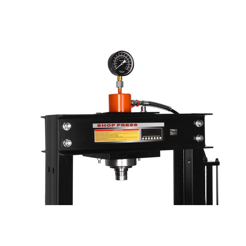 Hydraulisk Verkstadspress 20 Ton Glidande Kolv 8-Nivå Hylla Arbetsdjup 0–950 mm Hydraulpress, Kraft&Dele KD5876 - 7