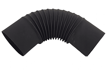Övriga 3 Rörböj för rökkamin, 90 grader 100 mm x 50 cm rökrör