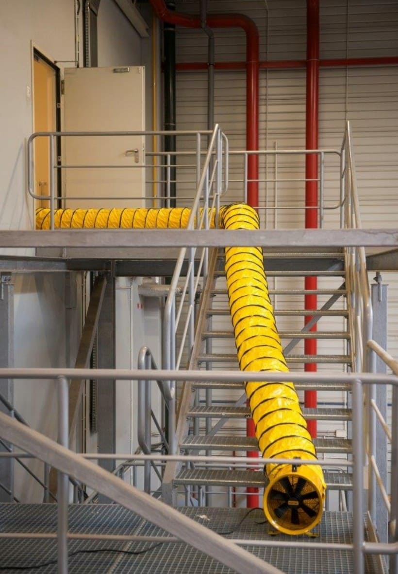 Flexibelt Luftrör 7, 6m Diameter 250 mm till Master BLM 4800, Master 4515.559 - 5
