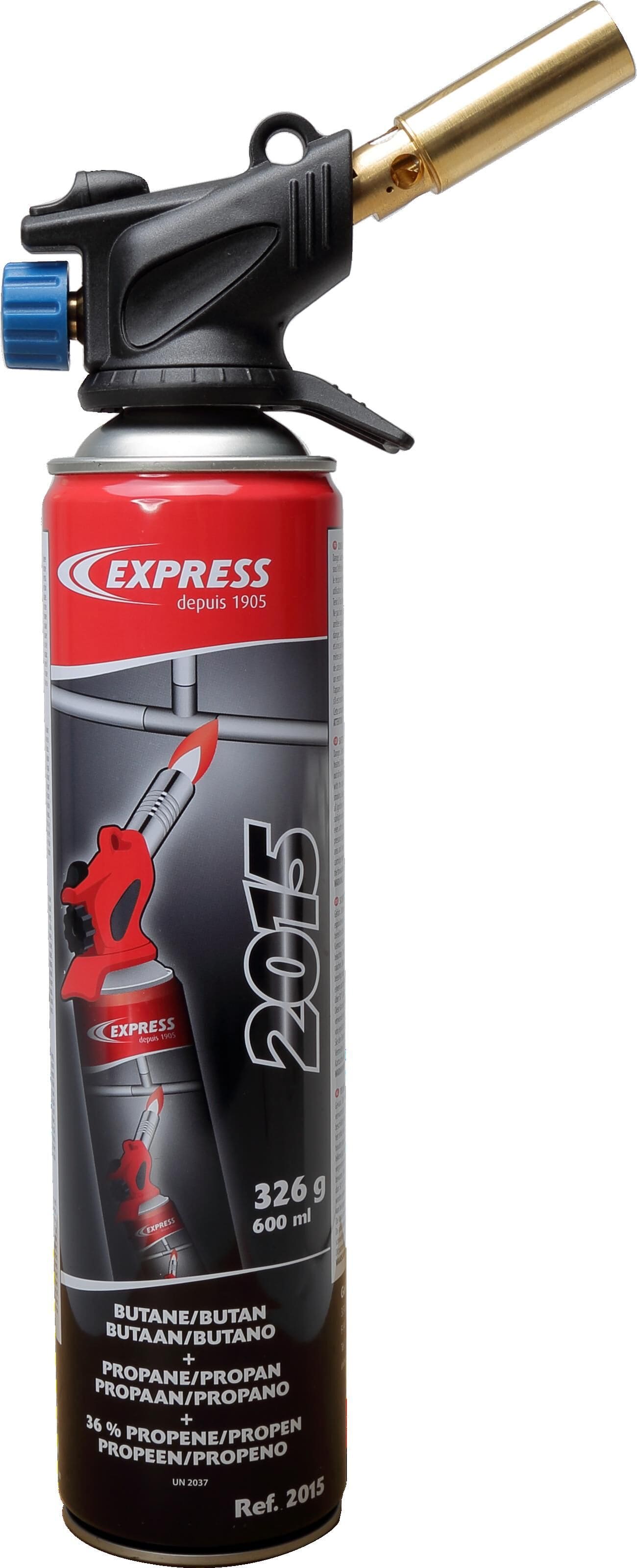 Lödkolv gasdriven 600 ml gasflaska