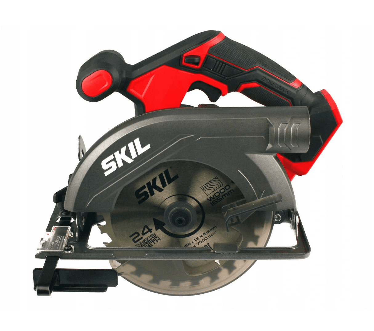 Elsåg, cirkelsåg 20V 4, 0Ah 4500rpm 54 mm skärdjup, 165 mm skivor, snabbladdare, SKIL - 11