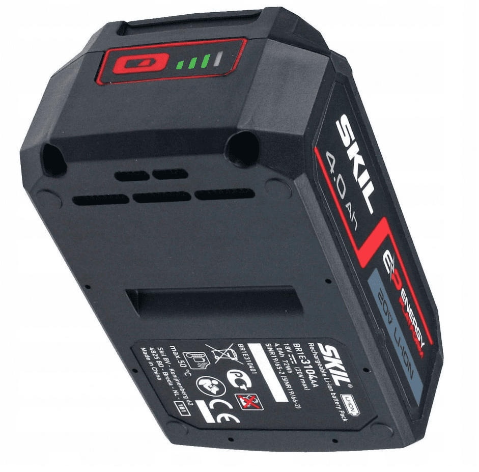 Elsåg, cirkelsåg 20V 4, 0Ah 4500rpm 54 mm skärdjup, 165 mm skivor, snabbladdare, SKIL - 16