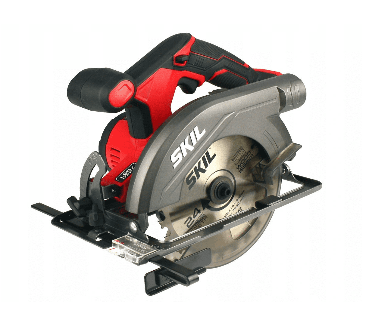 Elsåg, cirkelsåg 20V 4, 0Ah 4500rpm 54 mm skärdjup, 165 mm skivor, snabbladdare, SKIL - 9