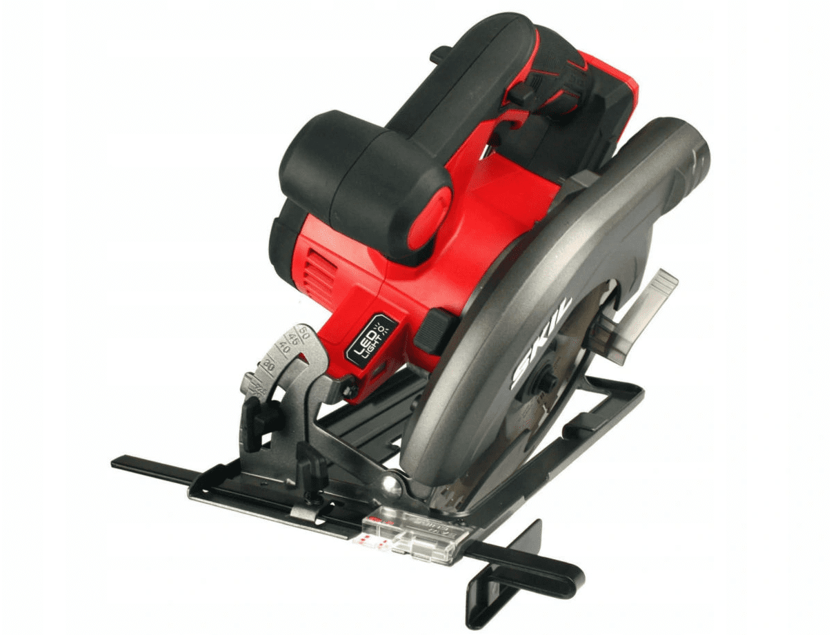 Elsåg, cirkelsåg 20V 4, 0Ah 4500rpm 54 mm skärdjup, 165 mm skivor, snabbladdare, SKIL - 8