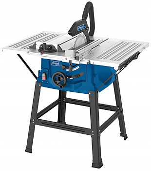 Bordcirkelsåg 2000W 250 mm 30 mm, 230V med 5 sågklingor, underrede, tillbehör , HS100S SCHEPPACH