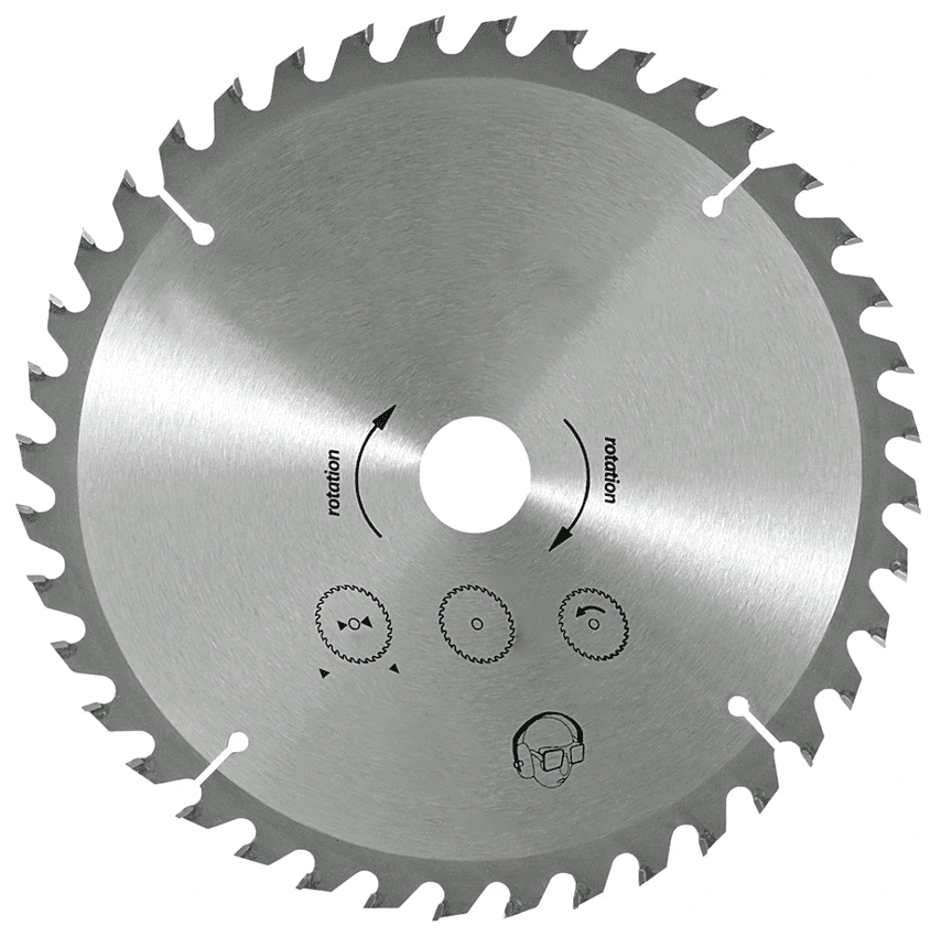 Bordcirkelsåg 2000W 250 mm 30 mm, 230V med 5 sågklingor, underrede, tillbehör , HS100S SCHEPPACH - 14
