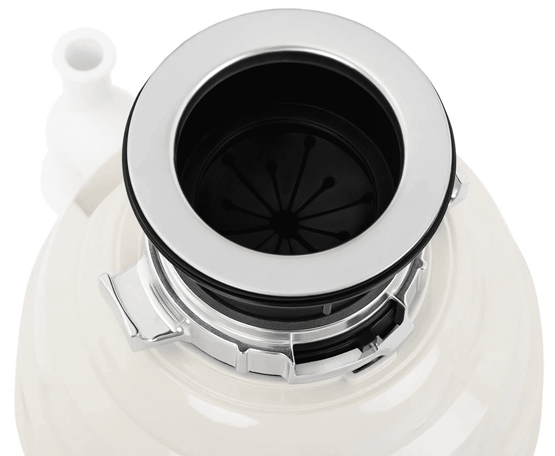 ROYAL CATERING Avfallskvarn 1L 375W, 2600rpm, 22 x 38 cm, pneumatiskt strömbrytare, beige - 6