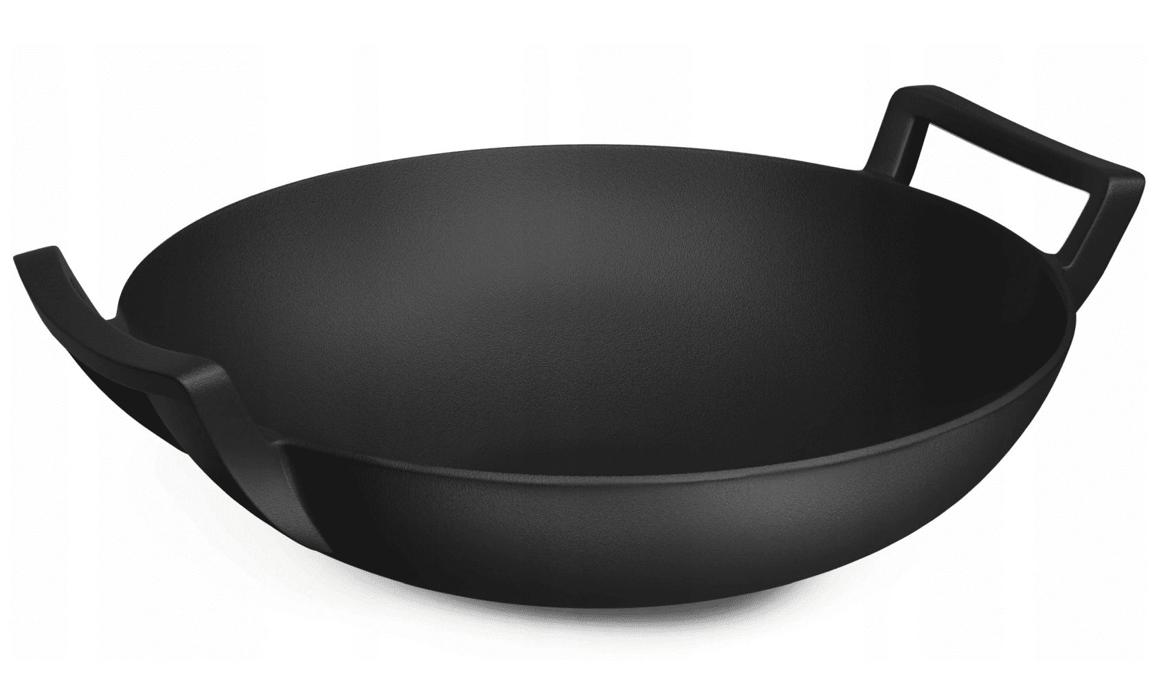 ROYAL CATERING Gjutjärns wook 32 cm, 11 cm djup - 5