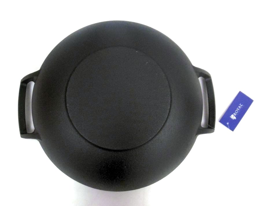ROYAL CATERING Gjutjärns wook 32 cm, 11 cm djup - 4