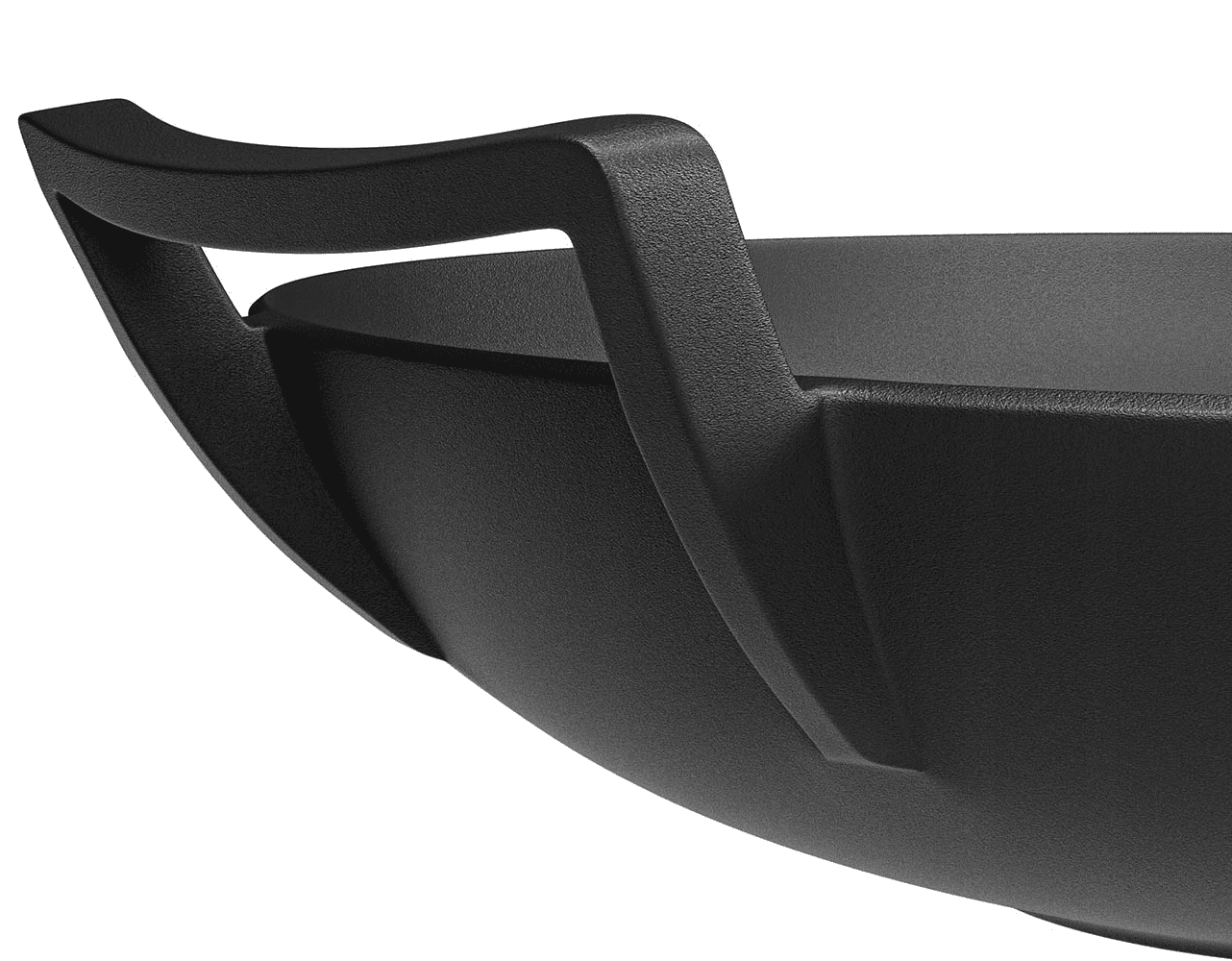 ROYAL CATERING Gjutjärns wook 32 cm, 11 cm djup - 2