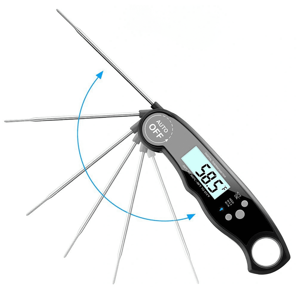 Stektermomenter ihopfällbar, magnetikst, LCD, snabb avlösning, timer, ledlampa, -50 till 300 gr. - 3