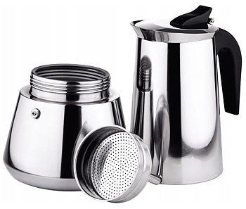 KING HOFF Kaffekokare i rostfritt stål, 600 ml
