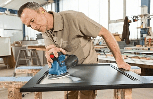 Planslip, 180W 80 x 130 mm, slipmaskin, BOSCH GSS 160-1 A Multi - 2
