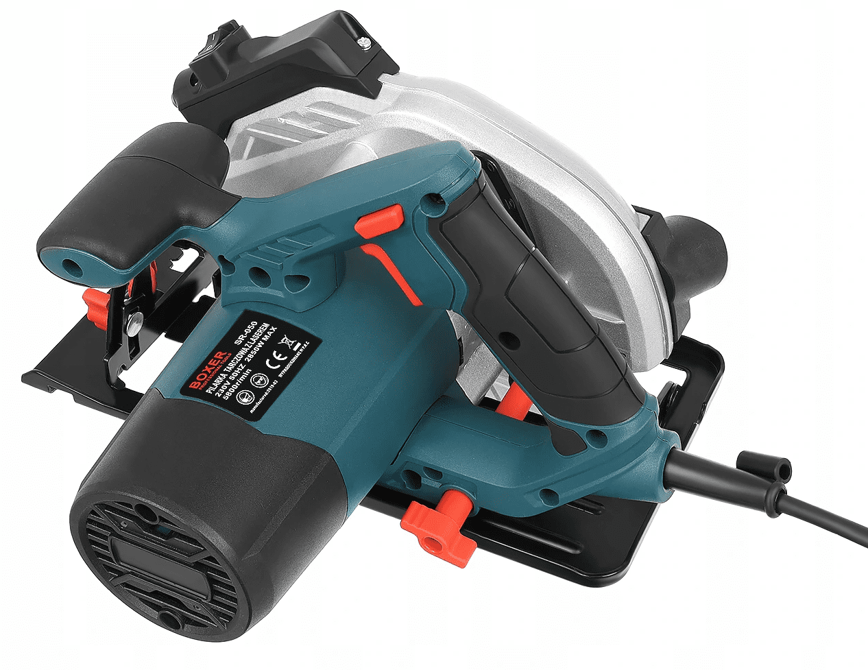 Elsåg, cirkelsåg 2850W, 230v, 5800rpm, 70 mm skärdjup, 185 mm sågskivor, laser - 15