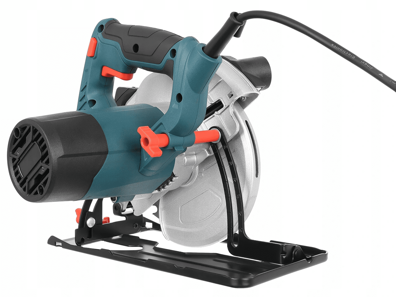 Elsåg, cirkelsåg 2850W, 230v, 5800rpm, 70 mm skärdjup, 185 mm sågskivor, laser - 14