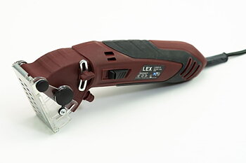 Minsåg, cirkelsåg 400W elsåg, 230v, 3400rpm, 12 mm skärdjup, 54.8 x 11.1 mm sågskivor, LEX