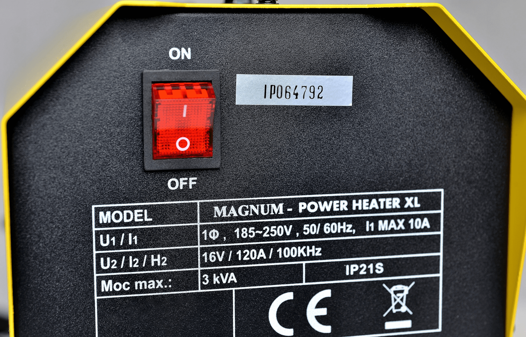 Induktionsvärmare 230V 16A, 800 grader, 3KW 100 kHZ, LED, komplett sats, väska, Magnum Power Heater XL - 6
