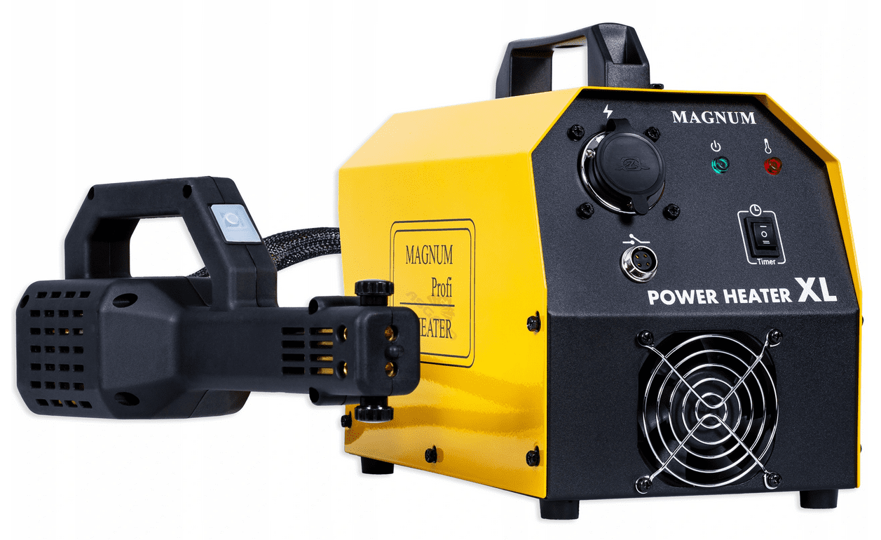 Induktionsvärmare 230V 16A, 800 grader, 3KW 100 kHZ, LED, komplett sats, väska, Magnum Power Heater XL - 10