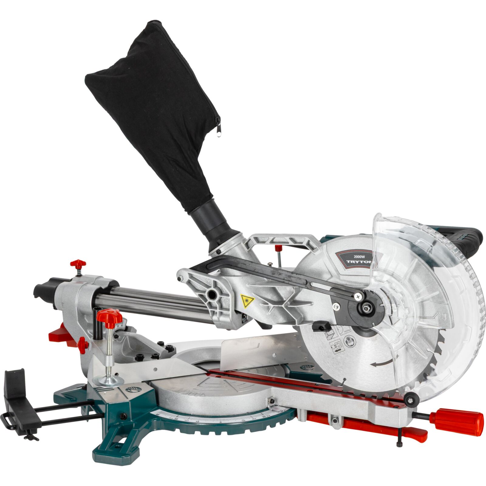 Tryton Bordssåg, MITER SAW 2000W, 255 mm - 5